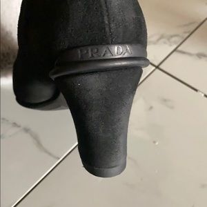 Prada Suede Ankle Boots